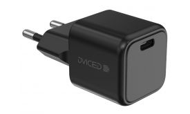 Dviced Wall charger 30W GaN USB-C EU, Black (DV221003)